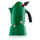 Coffee Maker Bialetti Mocha Alpina, Model 0002762MR, Green, for Coffee