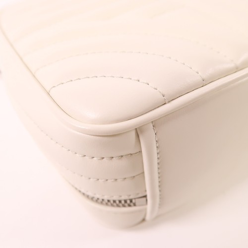 PRADA SHW Diagramme 2 Way Schultertasche 1BH118 Kalbsleder weiß - Bild 15 von 15