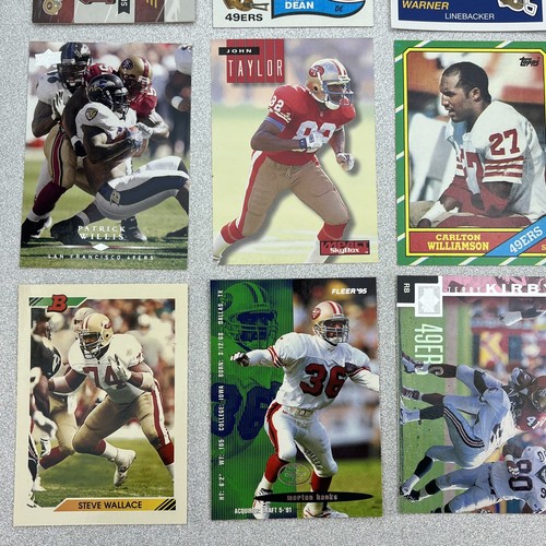 San Francisco 49ers Joe Montana Brandon Aiyuk Jerry Rice 1979 - 2023 Karten Lot - Bild 5 von 8