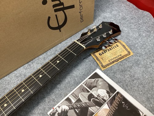 Autographed Gibson Epiphone DR-100 NA Acoustic Guitar Country Music Vince Gill - Picture 6 of 9