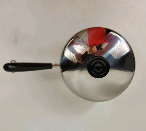 Revere Ware 1,5 Quart/1,4 L Soßenpfanne mit Deckel 18/10 Edelstahl Indonesien - Bild 3 von 5