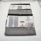 NWT Dainty Home Lot of 2 Curtains Light Filtering Panels Drapes Grommet  84 L