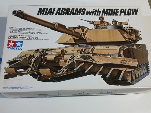 Tamiya (35158): M1A1 Abrams with mine plow + update au 1:35 - Photo 5/7