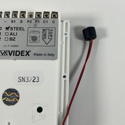 Videx 8837M-1 Tür Zugang Eingang Panel Modul verchromt 8837M-1/S 8000 Serie - Bild 6 von 14