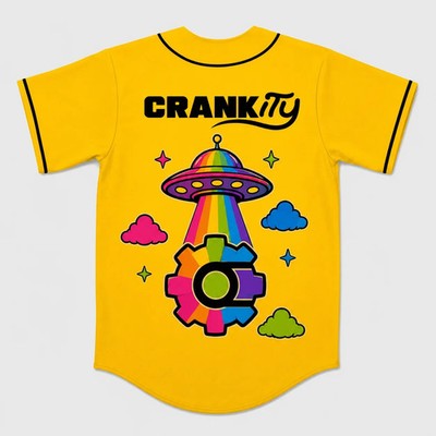 NEW! Crankdat Levity rave Baseball Jersey for EDM Gift - All Size