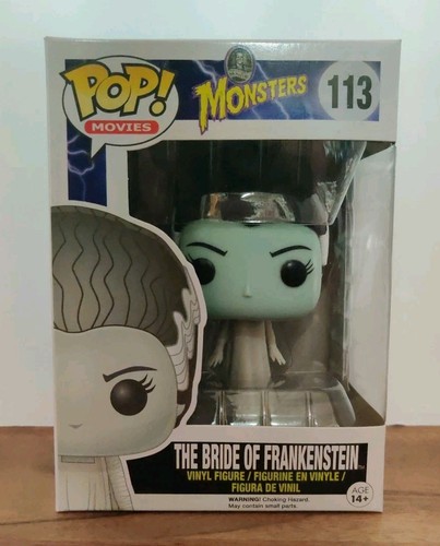 Funko Pop THE BRIDE OF FRANKENSTEIN #113 Universal Monsters Classic VAULTED MIB
