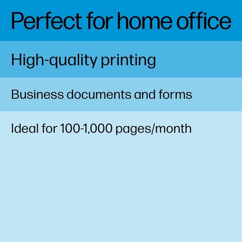 HP LaserJet M110w Wireless Black & White Printer, Print, Fast speeds, Easy setup - Picture 3 of 16
