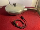 VINTAGE GENERAL ELECTRIC SKILLET 15C26 ADJUSTIBLE TEMPERATURE - TESTED WORKS!