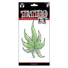 Tinsley Transfers Sweet Leaf Temporary Tattoo - Morris Costumes