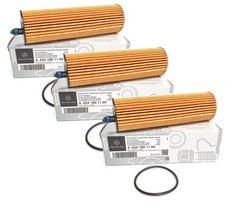 3pcs Oem Engine Oil Filter Kit For Mercedes Sprinter 2500 3500 35xd A6541801100