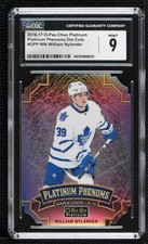 2016-17 O-Pee-Chee Platinum Cracked Ice William Nylander CGC 9 Mint Rookie RC