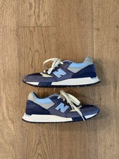 New Balance 998 Made in USA MiUSA Navy Chrome Blue U998CB Mens Size 11