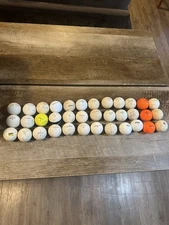vintage golf balls , Titleist, Maxfli, Wilson 