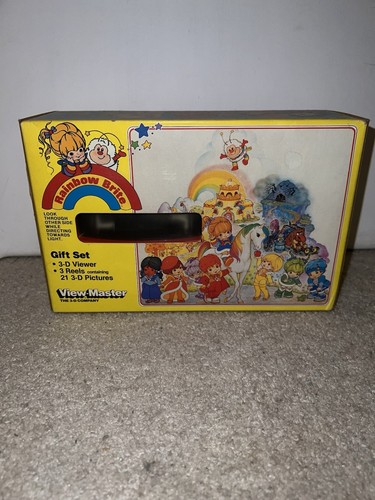 RAR Vintage Rainbow Baby Brite Puppe View-Master Set NRFB Mattel 3-D Betrachter - Bild 5 von 7