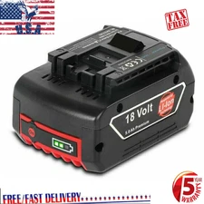 BAT609 For BOSCH 18V 18 Volt 5.0 Ah High Performance Battery BAT618 Li-ion Tool