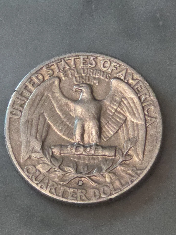 1934-D Washington Silver Quarter RARE ERROR - Image 4 of 4