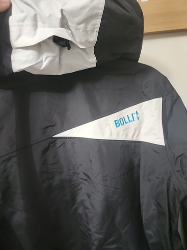 Bolli Dog Owner Jacket Full Zip Hood Black Anthracite Quicksilver Small - Medium - Picture 12 of 24
