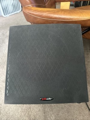 Vintage POLK AUDIO PSW-10 POWERED SUBWOOFER Low Pass Frequency Filter Technology