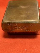 Limited Edition Copper Zippo Zip Series 2002 Z Series New