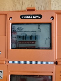 Nintendo Game and Watch Donkey Kong DK-52 Multi Screen Vintage 1982 Tested Works