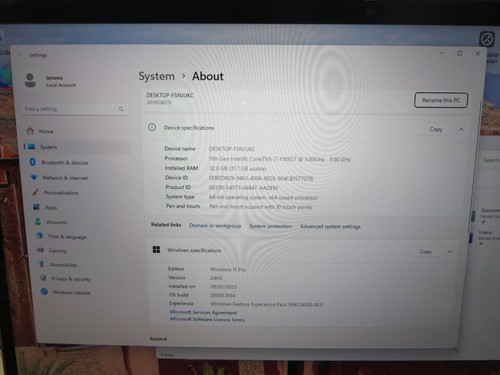 Lenovo ThinkPad X1 Yoga 6ème génération Grade A - i7/32 Go/400 NIT + GARANTIE 6 mois - Photo 22/24