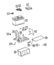 Genuine Mopar Battery Control Unit 68263206AA