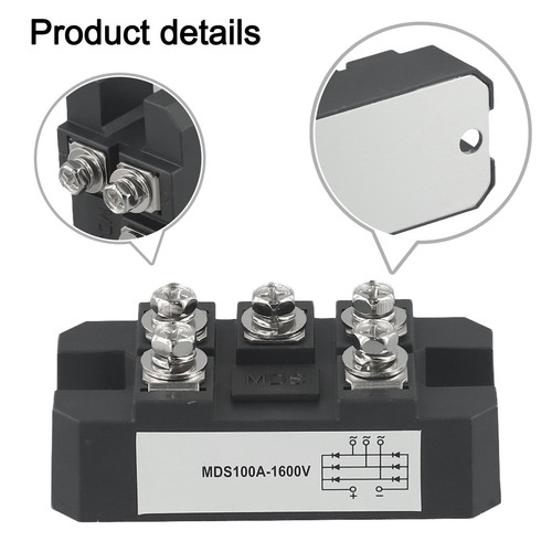 MDS100A Power Diode Module for Inverter Current Input and Battery Charging - Zdjęcie 10 z 12