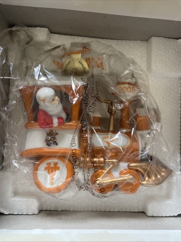 2005 Danbury Mint Texas Longhorn Train Christmas Ornament w/Box - Imagen 2 de 6
