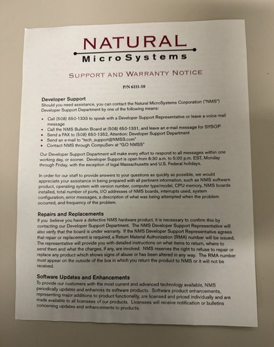 Kit de instalación de hardware natural microSystems VBX 400 y VBX 200 - Imagen 14 de 16