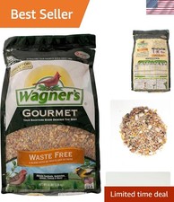 All-Natural 5 lb Wild Bird Food - Nut  Sunflower Seed Mix for -Round Joy