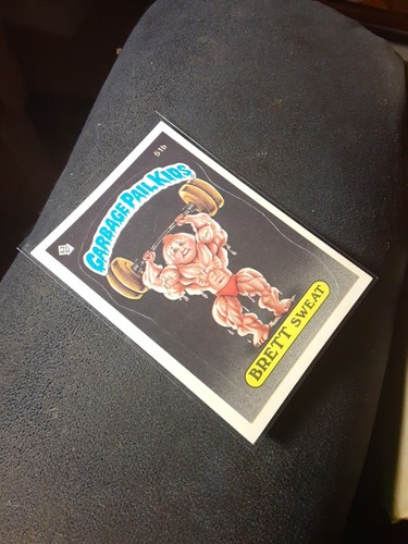 1985 Garbage Brett Sweat 51b Top Zustand. - Bild 3 von 6