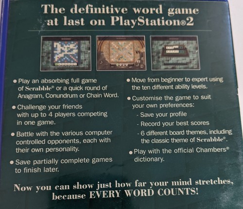 Playstation 2 SCRABBLE Spiel PAL Jahr 2003 - Bild 11 von 12