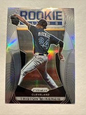 2021 Panini Prizm - Rookie Class Triston McKenzie #RC7 Silver Prizm (RC)