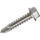 Hillman 1/4 In. - #14 x 1-1/2 In. Hex Washer Head Self-Drilling Sheet Metal