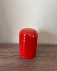 Retired Fiesta SCARLET RED 4.5" Cheese Shaker / Powdered Sugar & Spice Dispenser