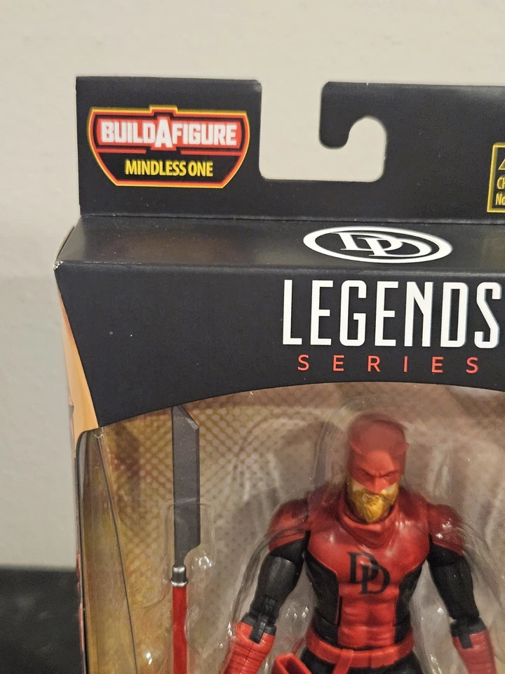 "Figura de acción Marvel Legends Daredevil Marvel Knights Mindless One BAF Wave 6""" Foto 3 de 4