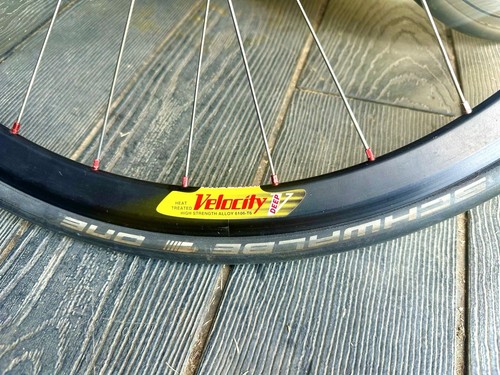 Rueda trasera cubierta Velocity AeroHead Deep V 650C aleación - Imagen 7 de 7