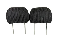 2000-2006 Chevy Avalanche Pair Front Left & Right Headrests Cloth Set Checkered