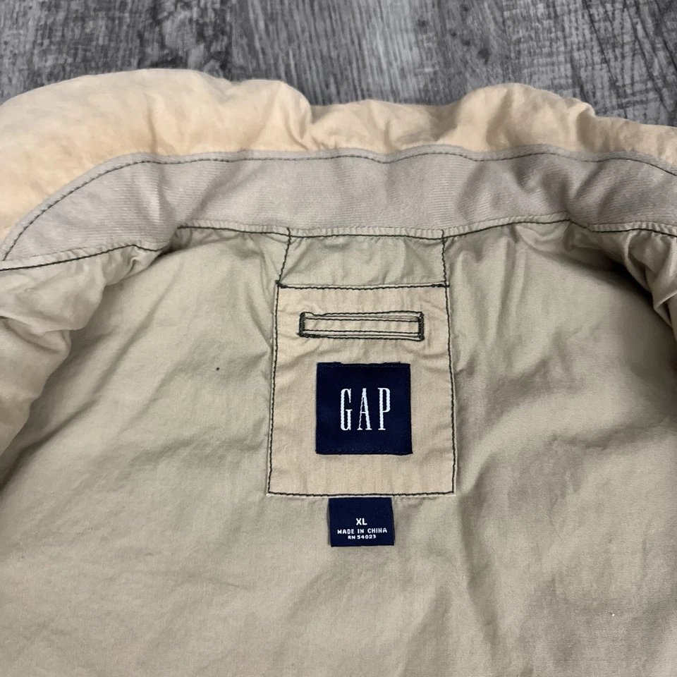 Vintage Gap Cow Suede Insulated Vest XL - Image 4 of 4