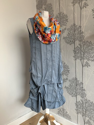 Jolaby London brandneu Wasserfallmuster Hitch Kleid Small Hinched Steampunk - Bild 2 von 12