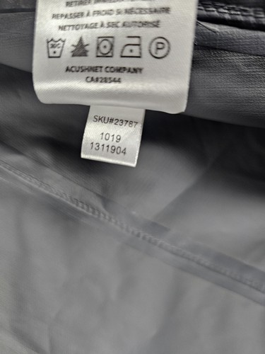 FootJoy Jacket Mens Extra Large Gray DryJoys HydroLite Golf Rain Waterproof - Picture 10 of 13