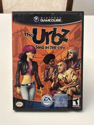 The Urbz Sims in the City Nintendo GameCube COMPLETE Manual CIB Tested