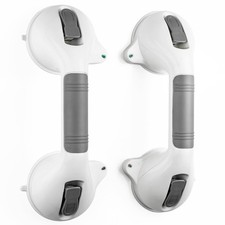 Grab Bar with Suction Cups - Pair