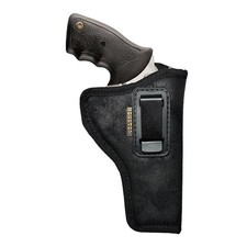 IWB Faux Leather Concealed Carry Holster for K L M N Frame Revolvers 3.5-4.5" Ba
