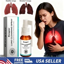 Natural Spray for Lung and Respiratory Support Herbal Cleansing Spray 1-5 PACK