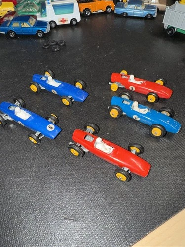 Matchbox Series No.52 B.R.M. Model Car Vintage, Lot Of 5  by Lesney