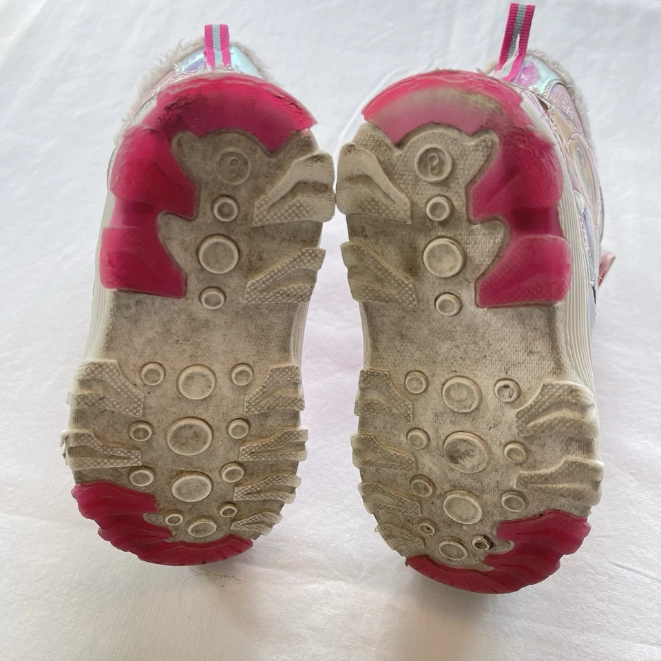 Botas de nieve de invierno Nickelodeon PAW PATRL para niñas pequeñas talla 8 usadas en excelente estado Foto 4 de 4