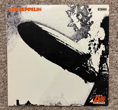 Led Zeppelin Self Titled, Vinyl LP Album, SD 8216
