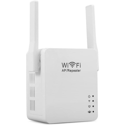 Wifi Extender 300Mbps Dual Band 2 Antennas Ethernet Acc Refurbished - 第 1/8 張圖片