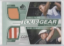 2021 SP Game Used Tour Gear Combos Arnold Palmer Payne Stewart #TG2-PS 5vc